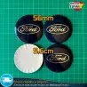 X4 Emblemas Ford 56mm Pegatinas Tapacubos Llantas