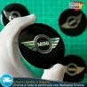 X4 Emblemas Mini Cooper 56mm Pegatinas Tapacubos