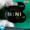 X4 Emblemas Mini Cooper Negro 56mm Pegatinas Tapacubos