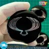 X4 Emblemas SsangYong 56mm Pegatinas Tapacubos