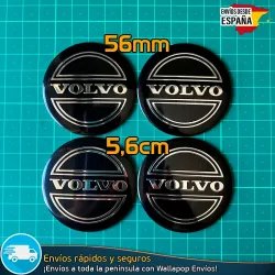 X4 Emblemas Volvo 56mm Pegatinas Tapacubos Llantas