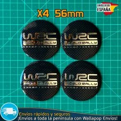 X4 Emblemas Volvo 56mm Pegatinas Tapacubos Llantas