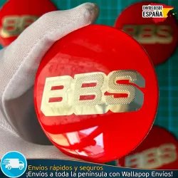 X4 Emblemas BBS 65mm Pegatinas Tapacubos Llantas