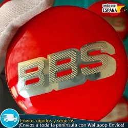X4 Emblemas BBS 65mm Pegatinas Tapacubos Llantas