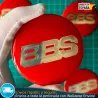 X4 Emblemas BBS 65mm Pegatinas Tapacubos Llantas