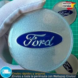 X4 Emblemas Ford 65mm Pegatinas Tapacubos Llantas