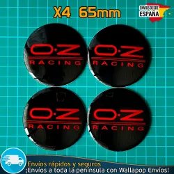 X4 Emblemas OZ Racing 65mm Pegatinas Tapacubos