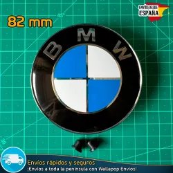 Emblema BMW 82mm para Capó o Maletero Color Classic