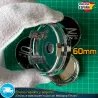X4 Tapacubos OZ Black 60mm Emblema Llantas