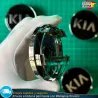 X4 Tapabujes KIA 60mm Tapacubos Emblemas llantas