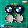 X4 Tapacubos BMW classic 68mm llantas Tapabujes Emblemas