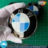 X4 Tapacubos BMW classic 68mm llantas Tapabujes Emblemas