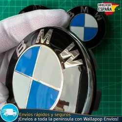 X4 Tapacubos BMW classic 68mm llantas Tapabujes Emblemas