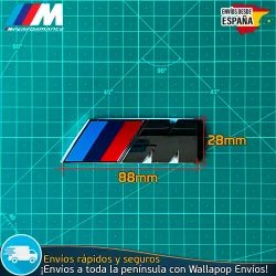 Emblema Trasero M BMW Motorsport cromado