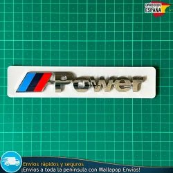 Nuevo Emblema BMW Insignia Logo Adhesivo Power