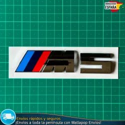 Emblema BMW M5 Motorsport Logo Maletero Insignia cromo