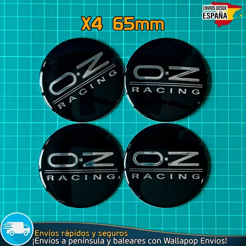 X4 Emblemas OZ Racing 65mm Pegatinas Tapacubos