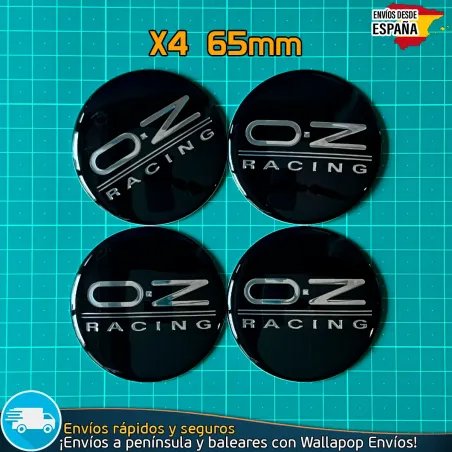 X4 Emblemas OZ Racing 65mm Pegatinas Tapacubos