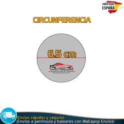 X4 Emblemas OZ Racing 65mm Pegatinas Tapacubos