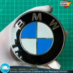 Emblema BMW 82mm para Capó o Maletero Color Classic