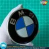 Emblema BMW 82mm para Capó o Maletero Color Classic