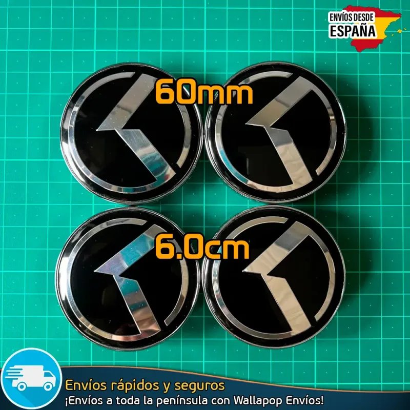 X4 Tapabujes K KIA 60mm Tapacubos Emblemas Llantas X4 Tapabujes K KIA 60mm Tapacubos Emblemas Llantas