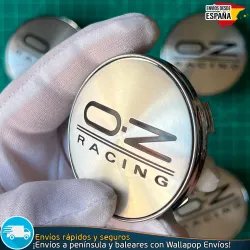 X4 Tapacubos OZ Racing 60mm Emblemas Cubrebujes