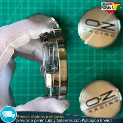 X4 Tapacubos OZ Racing 60mm Emblemas Cubrebujes