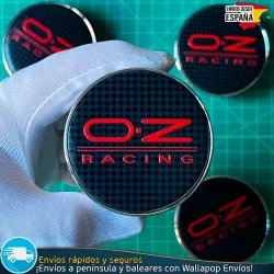 X4 Tapacubos OZ Racing 60mm Cubrebujes Tapa Llanta