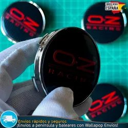 X4 Tapacubos OZ Racing 60mm Cubrebujes Tapa Llanta