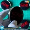 X4 Tapacubos OZ Racing 60mm Cubrebujes Tapa Llanta