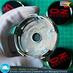 X4 Tapacubos OZ Racing 60mm Cubrebujes Tapa Llanta