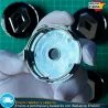 X4 Tapacubos Renault 60mm Emblemas Tapas llantas