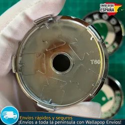 X4 Tapacubos Skoda 60mm Emblemas Tapas Llantas