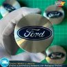 X4 Tapacubos Ford 54mm Cubrebujes Tapas Llantas