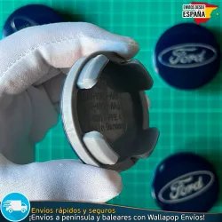 X4 Tapacubos Ford 54mm Cubrebujes Tapas Llantas