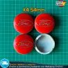 X4 Tapacubos Ford 54mm Cubrebujes Tapas Llantas