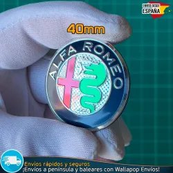 Emblema Volante Alfa Romeo 40mm Adhesivo Metálico