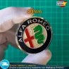 Emblema Volante Alfa Romeo 40mm Adhesivo Metálico