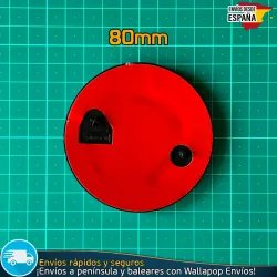 Emblema Skoda 80mm Capó/Trasera 5JD853621A Nuevo
