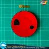 Emblema Skoda 80mm Capó/Trasera 5JD853621A Nuevo