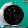 Emblema Skoda 80mm Capó/Trasera 5JD853621A Nuevo