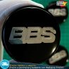 X4 Tapacubos BBS 60mm Tapas Negras para Llantas