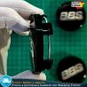 X4 Tapacubos BBS 60mm Tapas Negras para Llantas