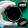 X4 Tapacubos BBS 60mm Tapas Negras para Llantas