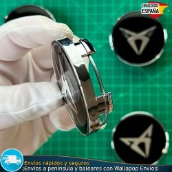 X4 Tapas de Llantas 60mm Cubrebuje Tapacubos Cupra