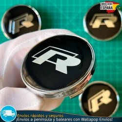 X4 Tapacubos R Line Volkswagen 60mm Tapas Llantas