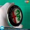 X2 Emblemas Alfa Romeo 74mm Capó y Maletero
