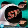 X4 Tapacubos Ford ST 54mm Cubrebujes Tapas Llantas