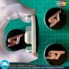 X4 Tapacubos Ford ST 54mm Cubrebujes Tapas Llantas